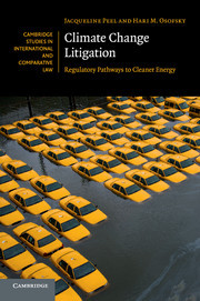 Couverture de l’ouvrage Climate Change Litigation