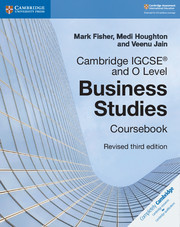 Couverture de l’ouvrage Cambridge IGCSE® and O Level Business Studies Revised Coursebook