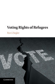 Couverture de l’ouvrage Voting Rights of Refugees
