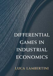 Couverture de l’ouvrage Differential Games in Industrial Economics