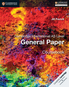 Couverture de l’ouvrage Cambridge International AS Level English General Paper Coursebook
