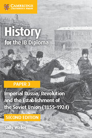 Couverture de l’ouvrage Imperial Russia, Revolution and the Establishment of the Soviet Union (1855-1924) 