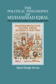 Couverture de l’ouvrage The Political Philosophy of Muhammad Iqbal