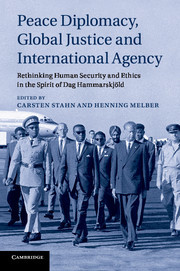 Cover of the book Peace Diplomacy, Global Justice and International Agency