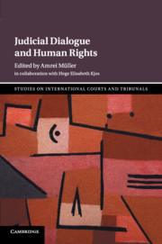 Couverture de l’ouvrage Judicial Dialogue and Human Rights