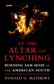 Cover of the book At the Altar of Lynching