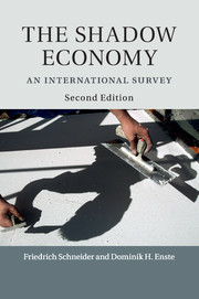 Couverture de l’ouvrage The Shadow Economy