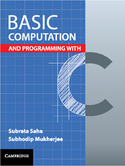 Cover of the book Basic Computation and Programming with C
