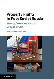 Couverture de l’ouvrage Property Rights in Post-Soviet Russia