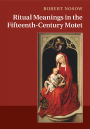 Couverture de l’ouvrage Ritual Meanings in the Fifteenth-Century Motet