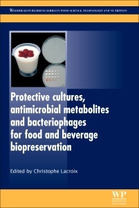 Couverture de l’ouvrage Protective Cultures, Antimicrobial Metabolites and Bacteriophages for Food and Beverage Biopreservation