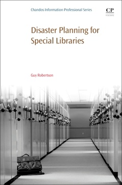 Couverture de l’ouvrage Disaster Planning for Special Libraries