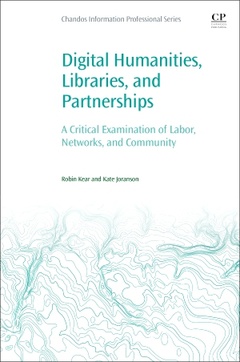 Couverture de l’ouvrage Digital Humanities, Libraries, and Partnerships