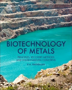Couverture de l’ouvrage Biotechnology of Metals