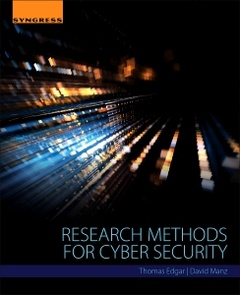 Couverture de l’ouvrage Research Methods for Cyber Security