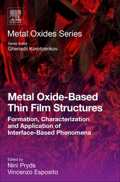 Cover of the book Metal Oxide-Based Thin Film Structures