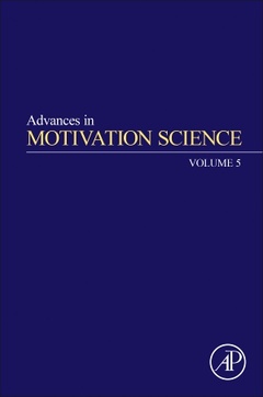 Couverture de l’ouvrage Advances in Motivation Science