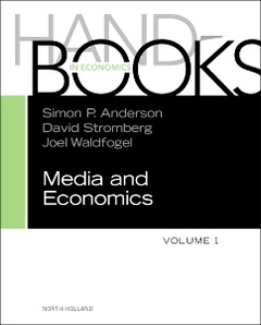 Couverture de l’ouvrage Handbook of Media Economics, vol 1A