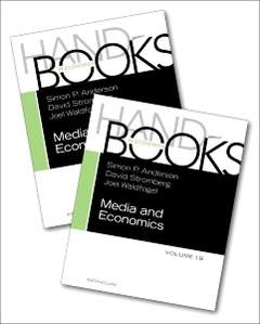 Couverture de l’ouvrage Handbook of Media Economics