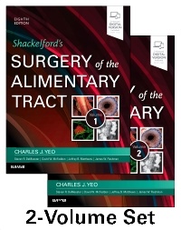Couverture de l’ouvrage Shackelford's Surgery of the Alimentary Tract, 2 Volume Set