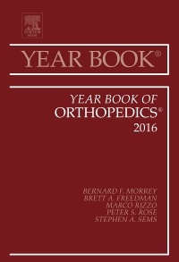 Couverture de l’ouvrage Year Book of Orthopedics, 2016
