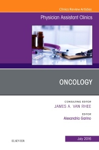 Cover of the book Oncology, An Issue of Physician Assistant Clinics