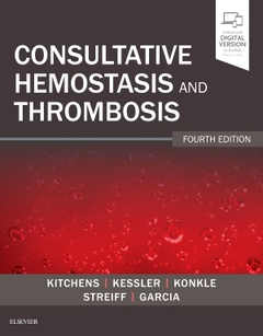 Couverture de l’ouvrage Consultative Hemostasis and Thrombosis