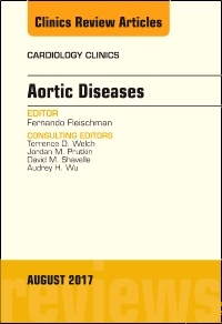 Couverture de l’ouvrage Aortic Diseases, An Issue of Cardiology Clinics