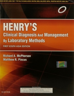 Couverture de l’ouvrage Henry's Clinical Diagnosis and Management by Laboratory Methods: First South Asia Edition