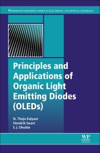 Couverture de l’ouvrage Principles and Applications of Organic Light Emitting Diodes (OLEDs)