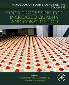 Couverture de l’ouvrage Food Processing for Increased Quality and Consumption