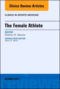 Couverture de l’ouvrage The Female Athlete, An Issue of Clinics in Sports Medicine