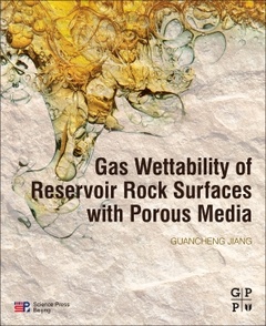 Couverture de l’ouvrage Gas Wettability of Reservoir Rock Surfaces with Porous Media