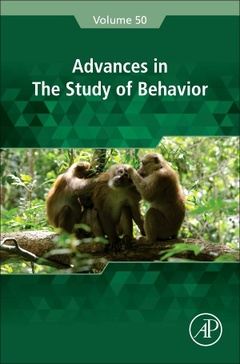 Couverture de l’ouvrage Advances in the Study of Behavior