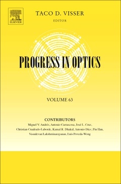 Couverture de l’ouvrage Progress in Optics