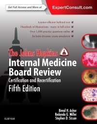 Cover of the book The Johns Hopkins Internal Medicine Board Review