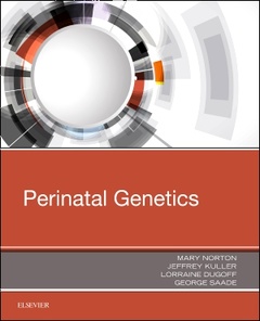 Couverture de l’ouvrage Perinatal Genetics