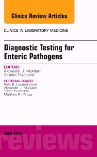 Couverture de l’ouvrage Diagnostic Testing for Enteric Pathogens, An Issue of Clinics in Laboratory Medicine