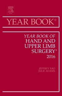 Couverture de l’ouvrage Year Book of Hand and Upper Limb Surgery, 2016