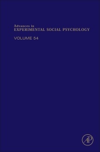Cover of the book Advances in Experimental Social Psychology