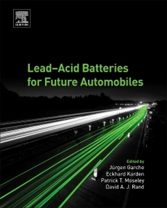 Couverture de l’ouvrage Lead-Acid Batteries for Future Automobiles
