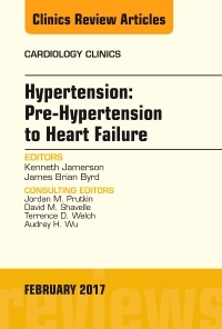 Couverture de l’ouvrage Hypertension: Pre-Hypertension to Heart Failure, An Issue of Cardiology Clinics