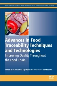 Couverture de l’ouvrage Advances in Food Traceability Techniques and Technologies