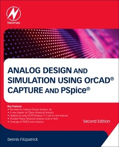 Couverture de l’ouvrage Analog Design and Simulation Using OrCAD Capture and PSpice