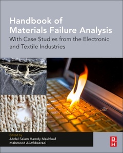 Couverture de l’ouvrage Handbook of Materials Failure Analysis