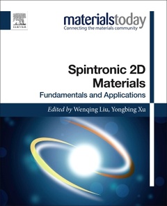 Couverture de l’ouvrage Spintronic 2D Materials