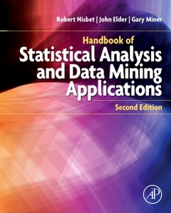 Couverture de l’ouvrage Handbook of Statistical Analysis and Data Mining Applications