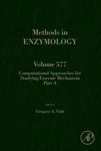 Cover of the book Computational Approaches for Studying Enzyme Mechanism Part A