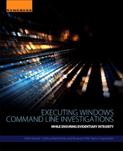 Cover of the book Executing Windows Command Line Investigations