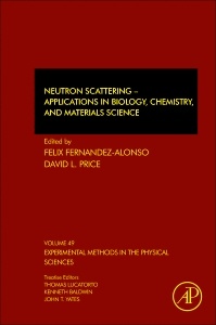 Cover of the book Neutron Scattering – Applications in Biology, Chemistry, and Materials Science